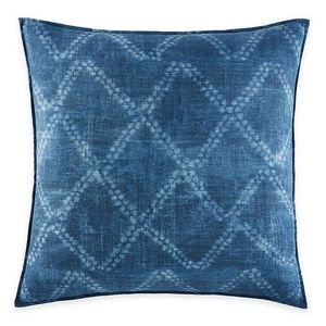 Ellen Degeneres Azur Stripe Euro Pillow Sham indig